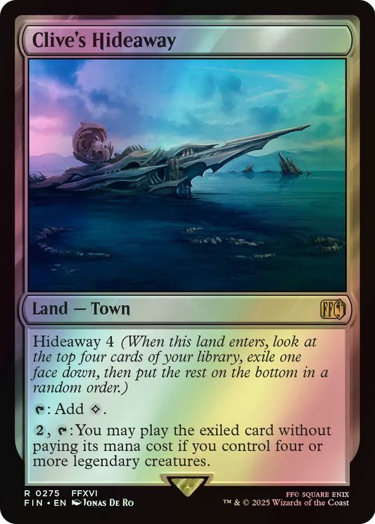 Clive's Hideaway (FIN) #275 [EN/F] s/o