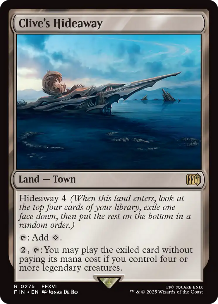 Clive's Hideaway (FIN) #275 [EN/N] s/o