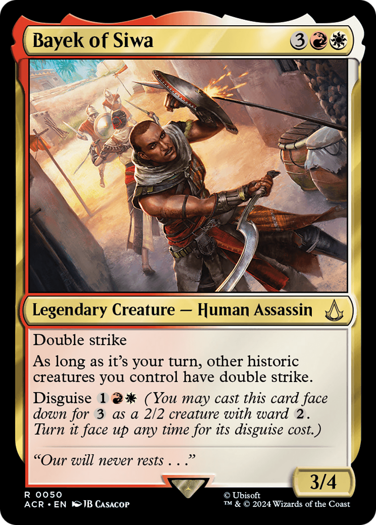 Bayek of Siwa (ACR) #50 [EN/N]