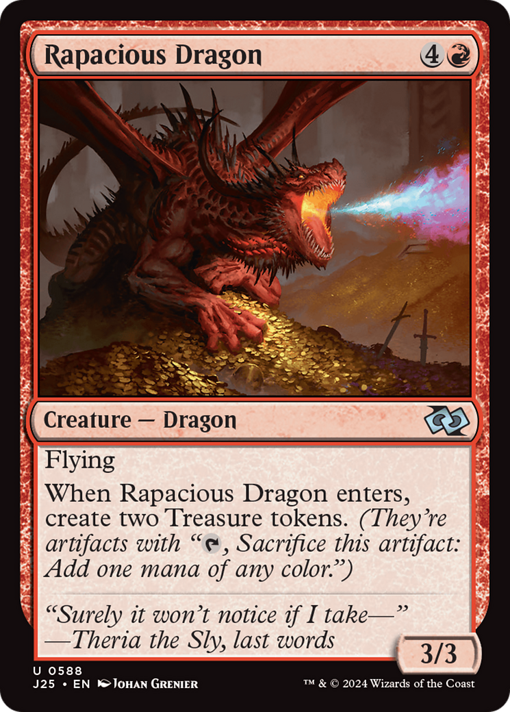 Rapacious Dragon (J25) #588 [EN/N]