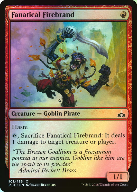 Fanatical Firebrand (RIX) #101 [EN/F]