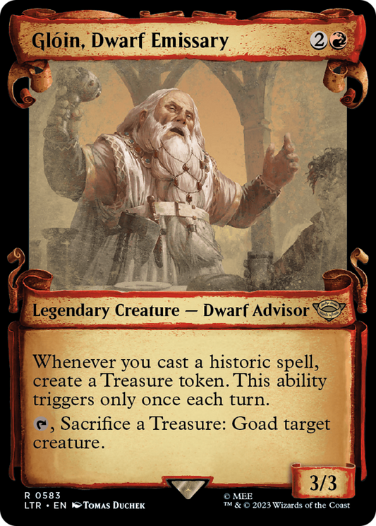 Glóin, Dwarf Emissary (LTR) #583 [EN/N]