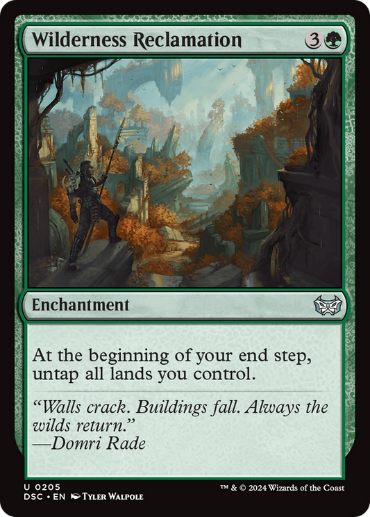Wilderness Reclamation (DSC) #205 [EN/N] s/o