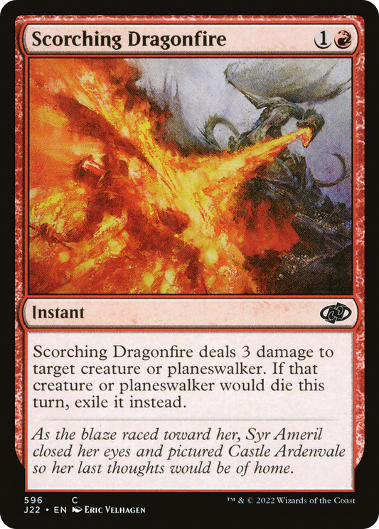 Scorching Dragonfire (J22) #596 [EN/N]