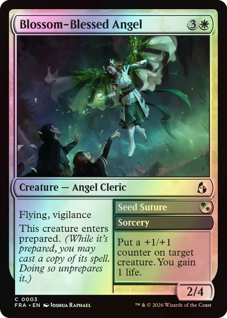 Blossom-Blessed Angel // Seed Suture (FRA) #3 [EN/F]