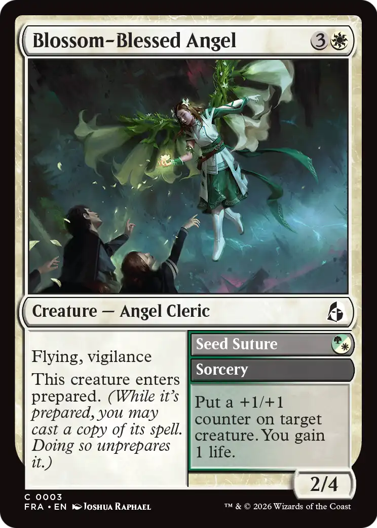 Blossom-Blessed Angel // Seed Suture (FRA) #3 [EN/N]