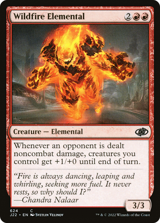 Wildfire Elemental (J22) #624 [EN/N]