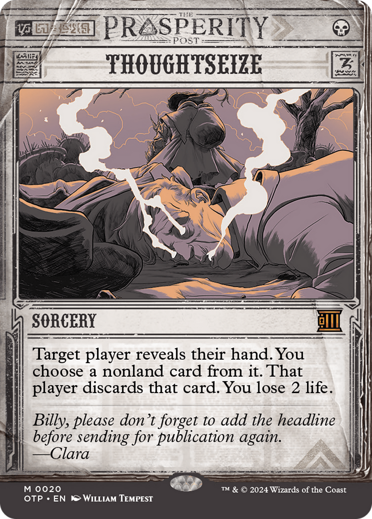 Thoughtseize (OTP) #20 [EN/N] s/o