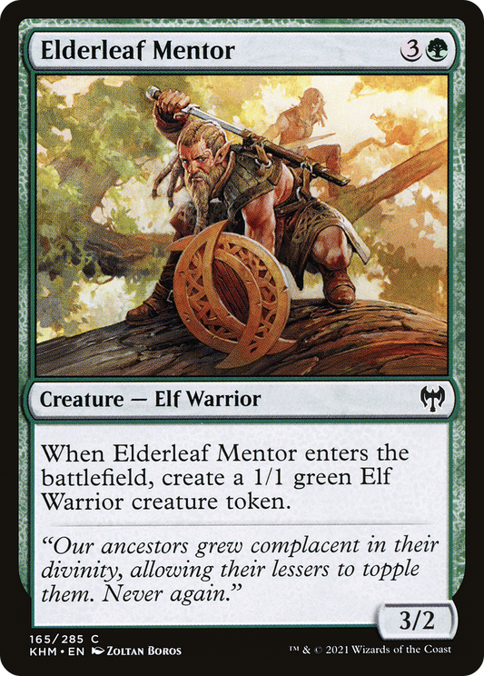 Elderleaf Mentor (KHM) #165 [EN/N]