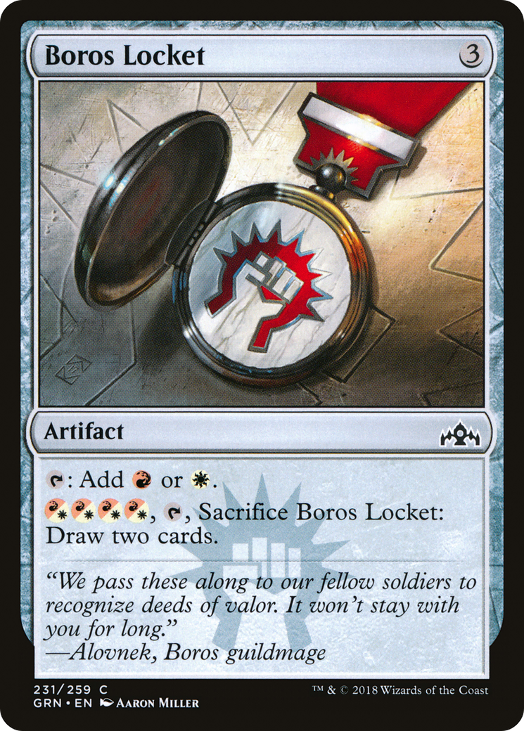 Boros Locket (GRN) #231 [EN/N]