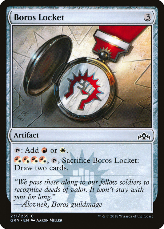 Boros Locket (GRN) #231 [EN/N]