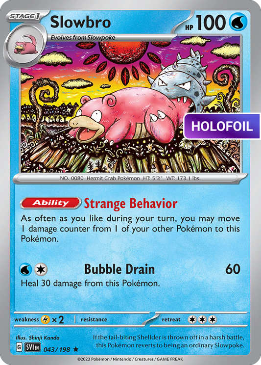 Slowbro (SVI) #043 [EN/H] s/o