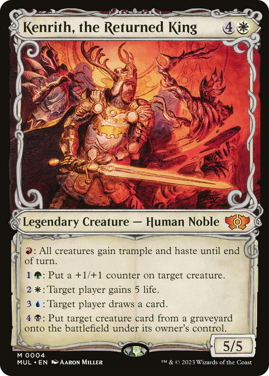 Kenrith, the Returned King (MUL) #4 [EN/N] s/o