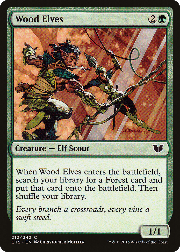 Wood Elves (C15) #212 [EN/N]