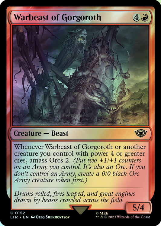 Warbeast of Gorgoroth (LTR) #152 [EN/F]