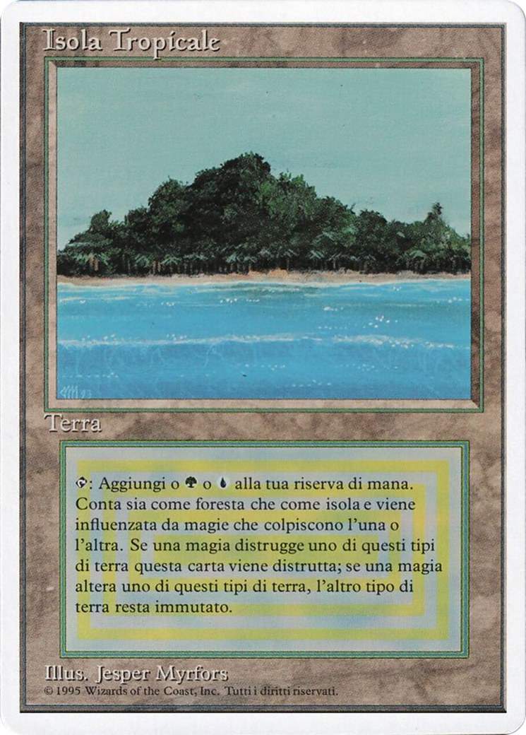 Tropical Island (3ED) #288 [IT/N] s/o