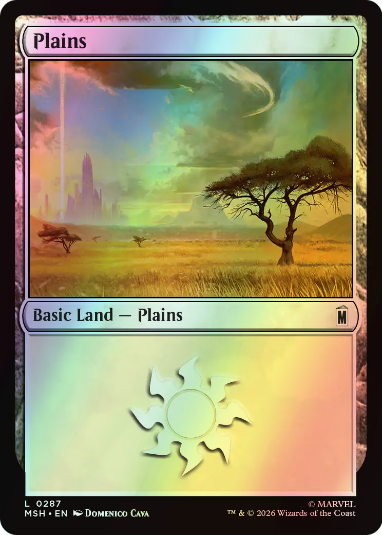 Plains (MSH) #287 [EN/F] s/o