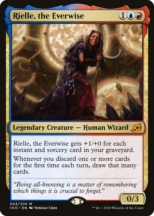 Rielle, the Everwise (IKO) #203 [EN/N] s/o