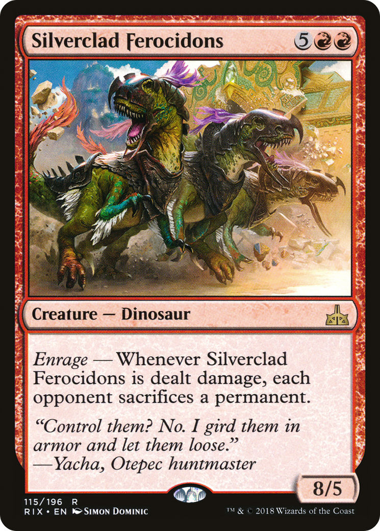 Silverclad Ferocidons (RIX) #115 [EN/N]