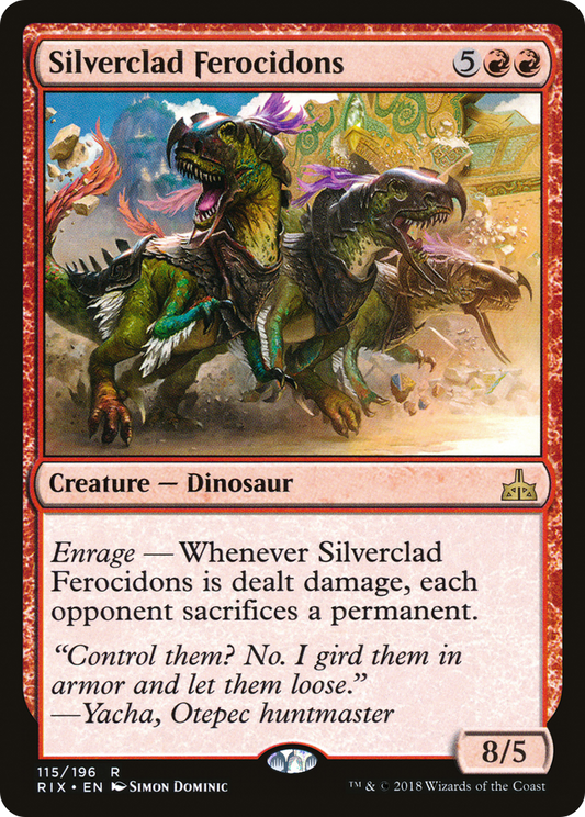 Silverclad Ferocidons (RIX) #115 [EN/N]
