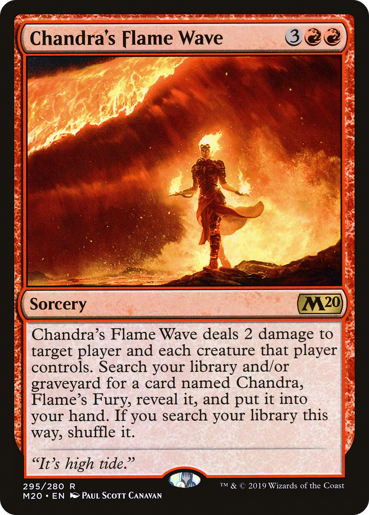 Chandra's Flame Wave (M20) #295 [EN/N]