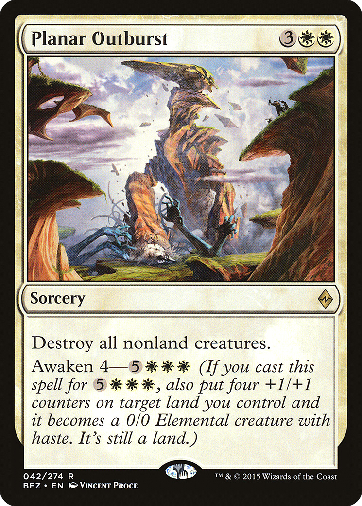 Planar Outburst (BFZ) #42 [EN/N]