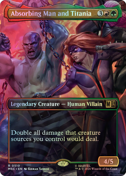 Absorbing Man and Titania (MSC) #510 [EN/F]