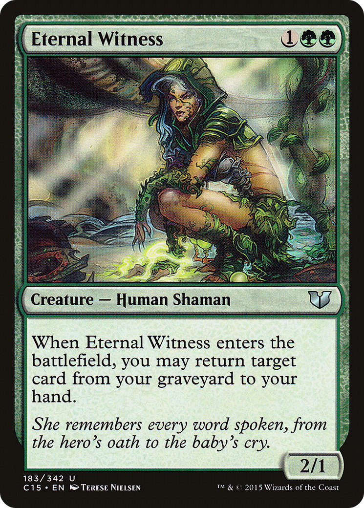 Eternal Witness (C15) #183 [EN/N]