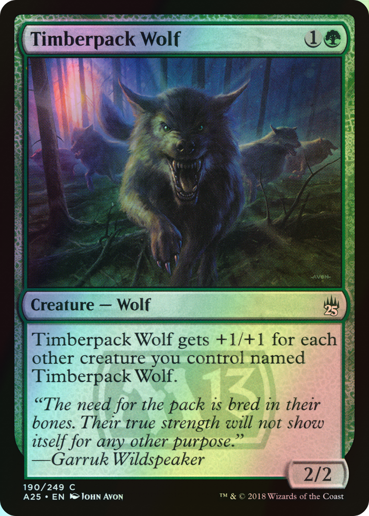 Timberpack Wolf (A25) #190 [EN/F]
