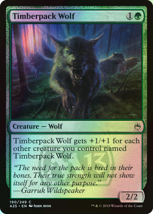 Timberpack Wolf (A25) #190 [EN/F]