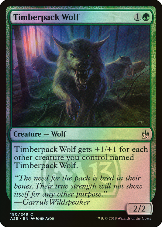Timberpack Wolf (A25) #190 [EN/F]