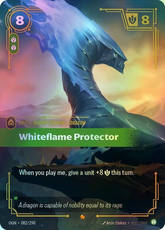 Whiteflame Protector (OGN) #082 [EN/F] s/o