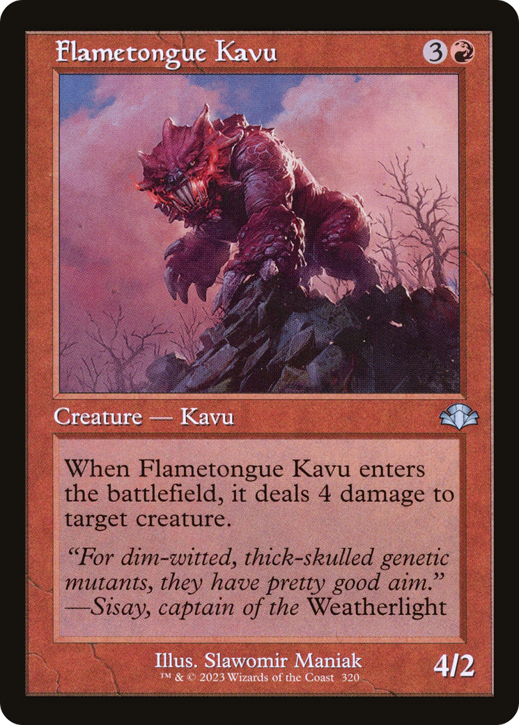 Flametongue Kavu (DMR) #320 [EN/N]