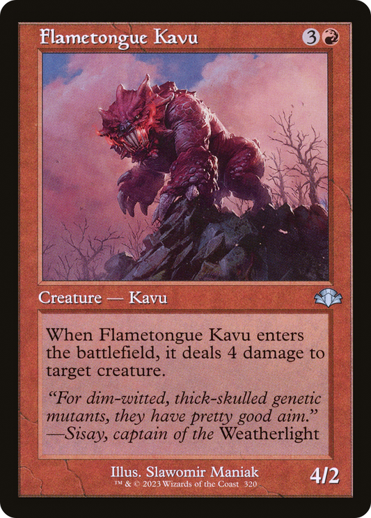 Flametongue Kavu (DMR) #320 [EN/N]
