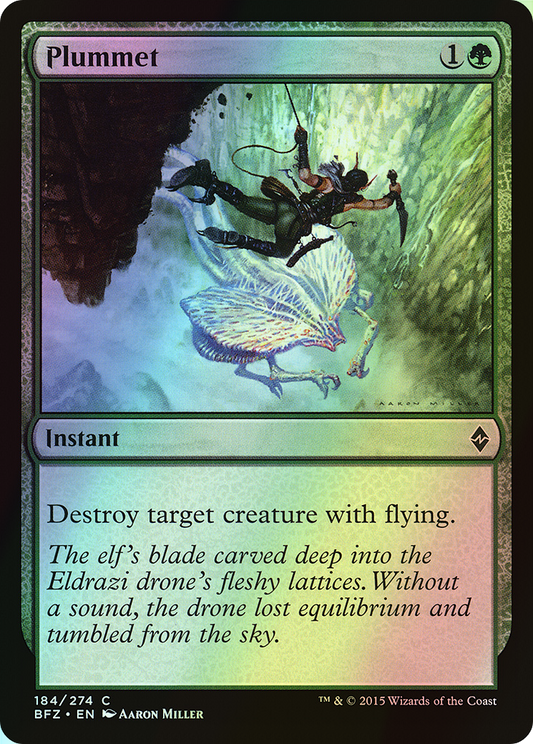Plummet (BFZ) #184 [EN/F]
