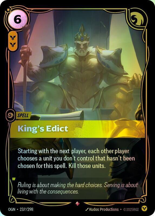 King's Edict (OGN) #237 [EN/F]