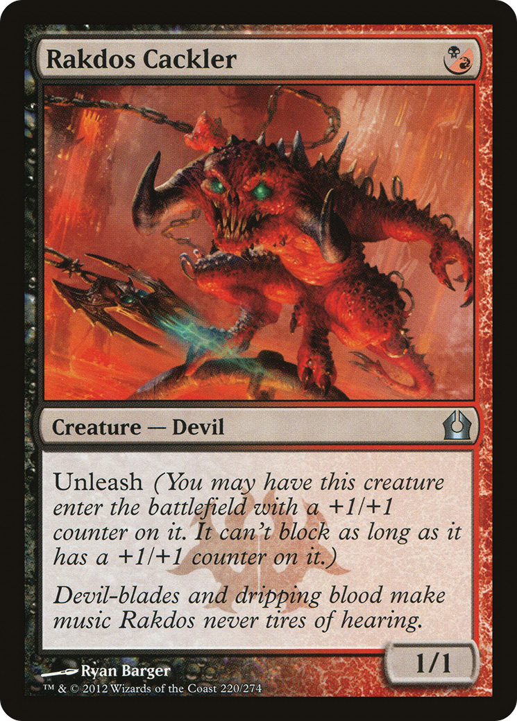 Rakdos Cackler (RTR) #220 [EN/N]