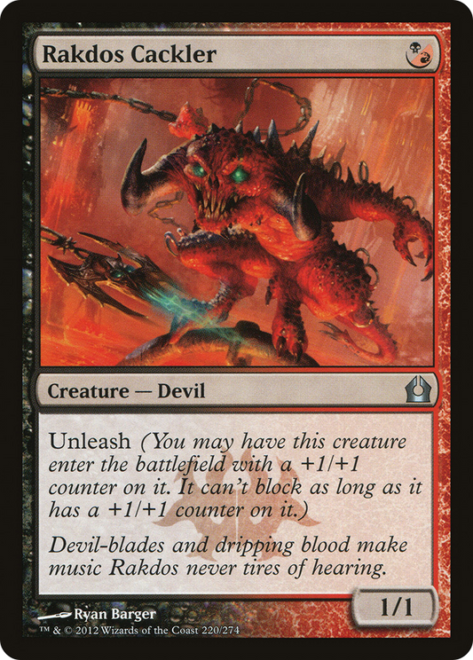 Rakdos Cackler (RTR) #220 [EN/N]