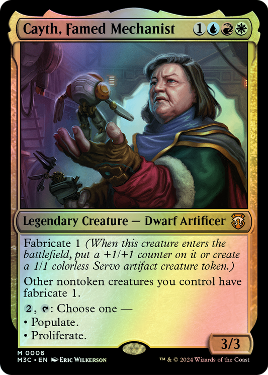 Cayth, Famed Mechanist (M3C) #6 [EN/F] s/o