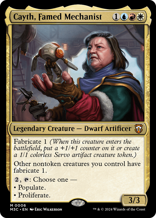 Cayth, Famed Mechanist (M3C) #6 [EN/N] s/o