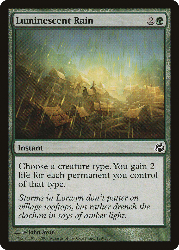 Luminescent Rain (MOR) #129 [EN/N] s/o