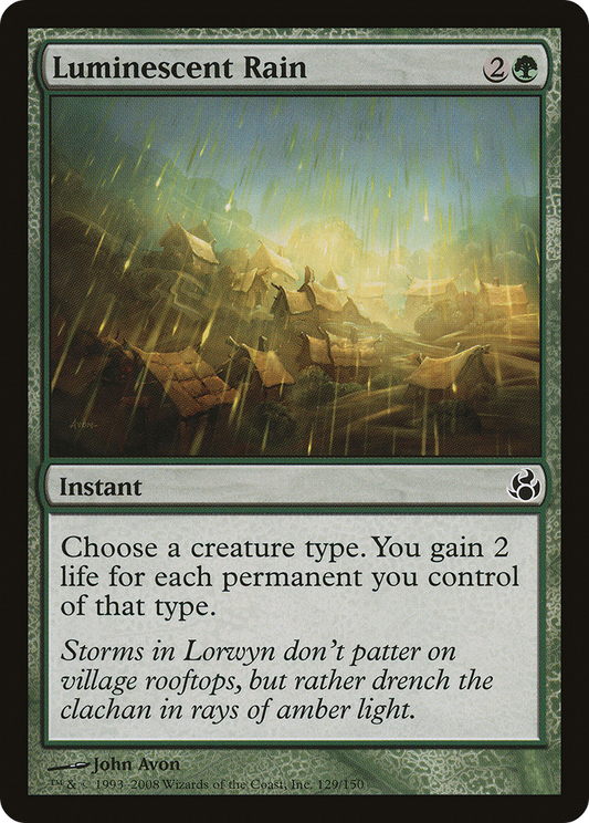 Luminescent Rain (MOR) #129 [EN/N] s/o