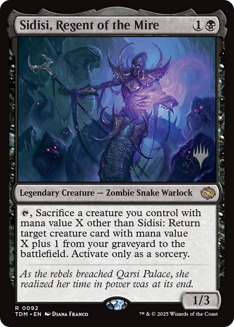 Sidisi, Regent of the Mire (PTDM) #92p [EN/N]
