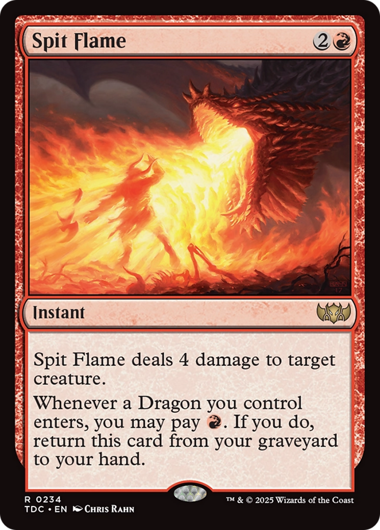 Spit Flame (TDC) #234 [EN/N]