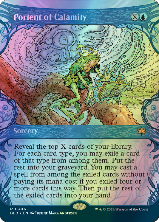 Portent of Calamity (BLB) #306 [EN/F]