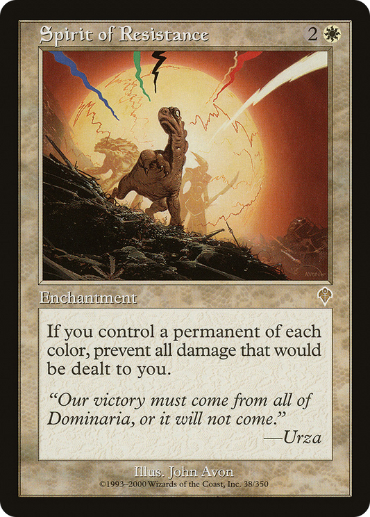 Spirit of Resistance (INV) #38 [EN/N]