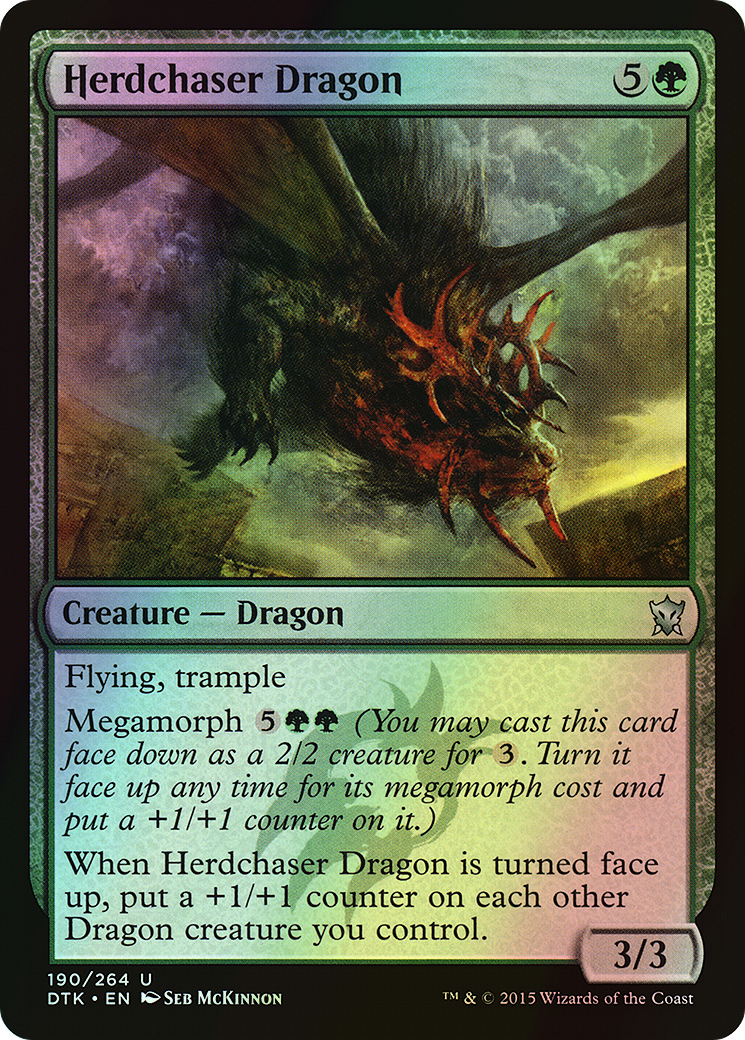 Herdchaser Dragon (DTK) #190 [EN/F]