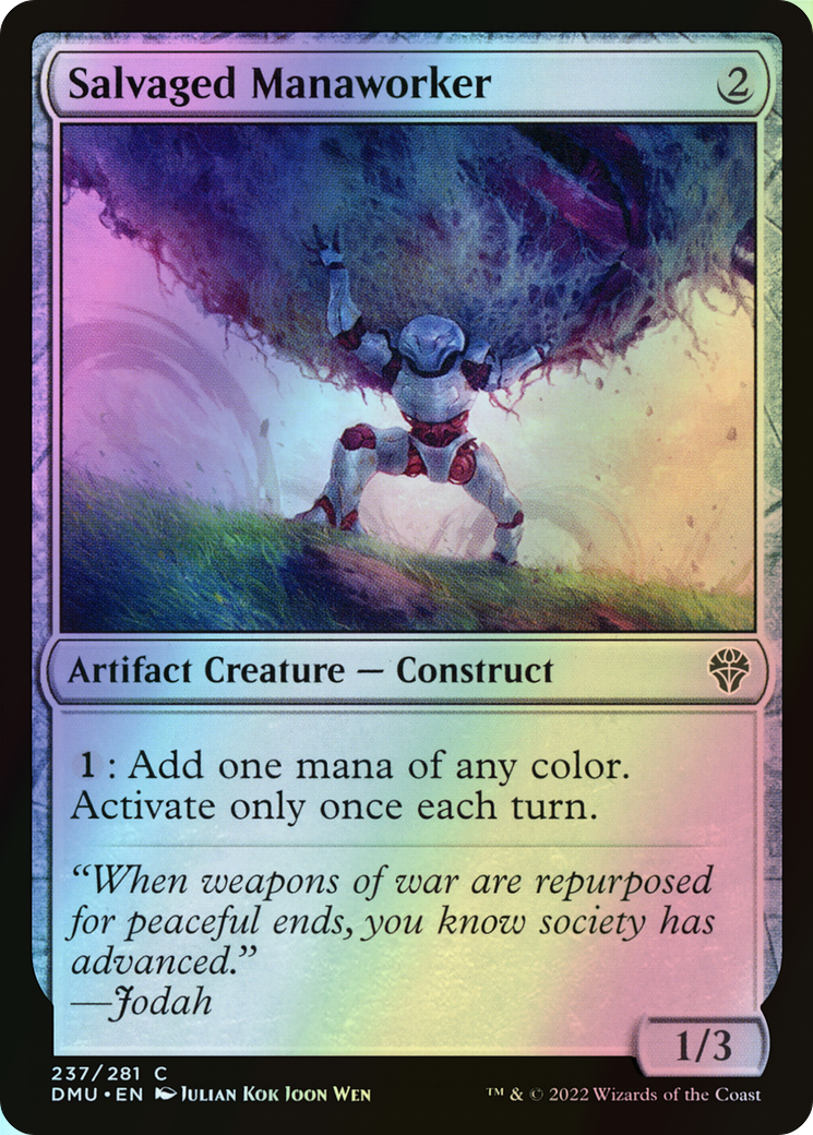 Salvaged Manaworker (DMU) #237 [EN/F]