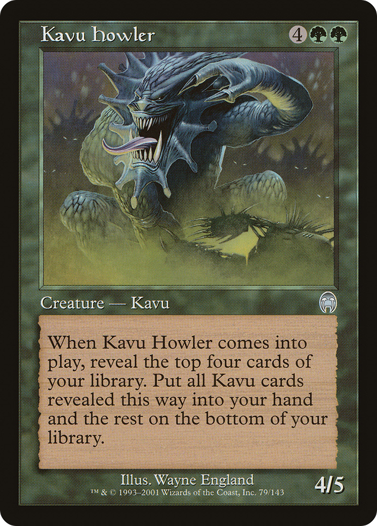 Kavu Howler (APC) #79 [EN/N]
