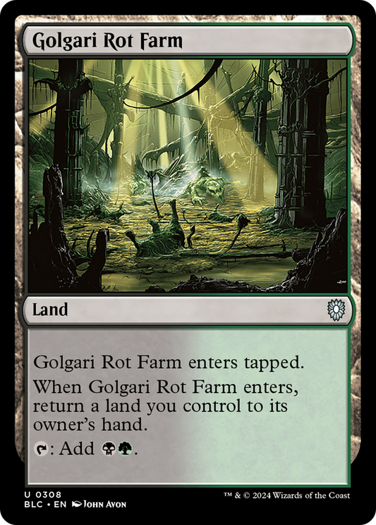 Golgari Rot Farm (BLC) #308 [EN/N] s/o